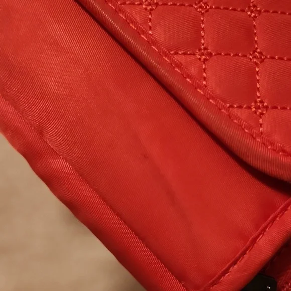 Lug Quilted Orange Wristlet/wallet - Picture 12 of 14